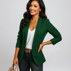 Women's Fitted Tailored Blazer Slim Structured - Image 10