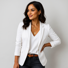 Women's Fitted Tailored Blazer Slim Structured - Image 12
