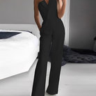 Women Strapless Wide Leg Jumpsuit Formal - Image 3