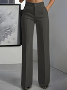 Hochgeschnittene Damenhose mit elastischem Bund - Image 3