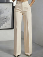 Hochgeschnittene Damenhose mit elastischem Bund - Image 5