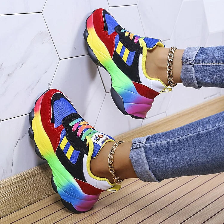 Isolina - Orthopädische Regenbogenschuhe - Image 4