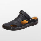 Men's Leather Closed Toe Fisherman Sandals Breathable - Image 4