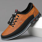 Men's Leather Oxford Shoes Classic Formal Lace-Up