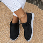 Women Breathable Non-Slip Sneakers Lightweight Slip-On Walking Shoes - Image 3