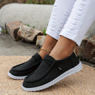 Women Breathable Non-Slip Sneakers Lightweight Slip-On Walking Shoes - Image 4
