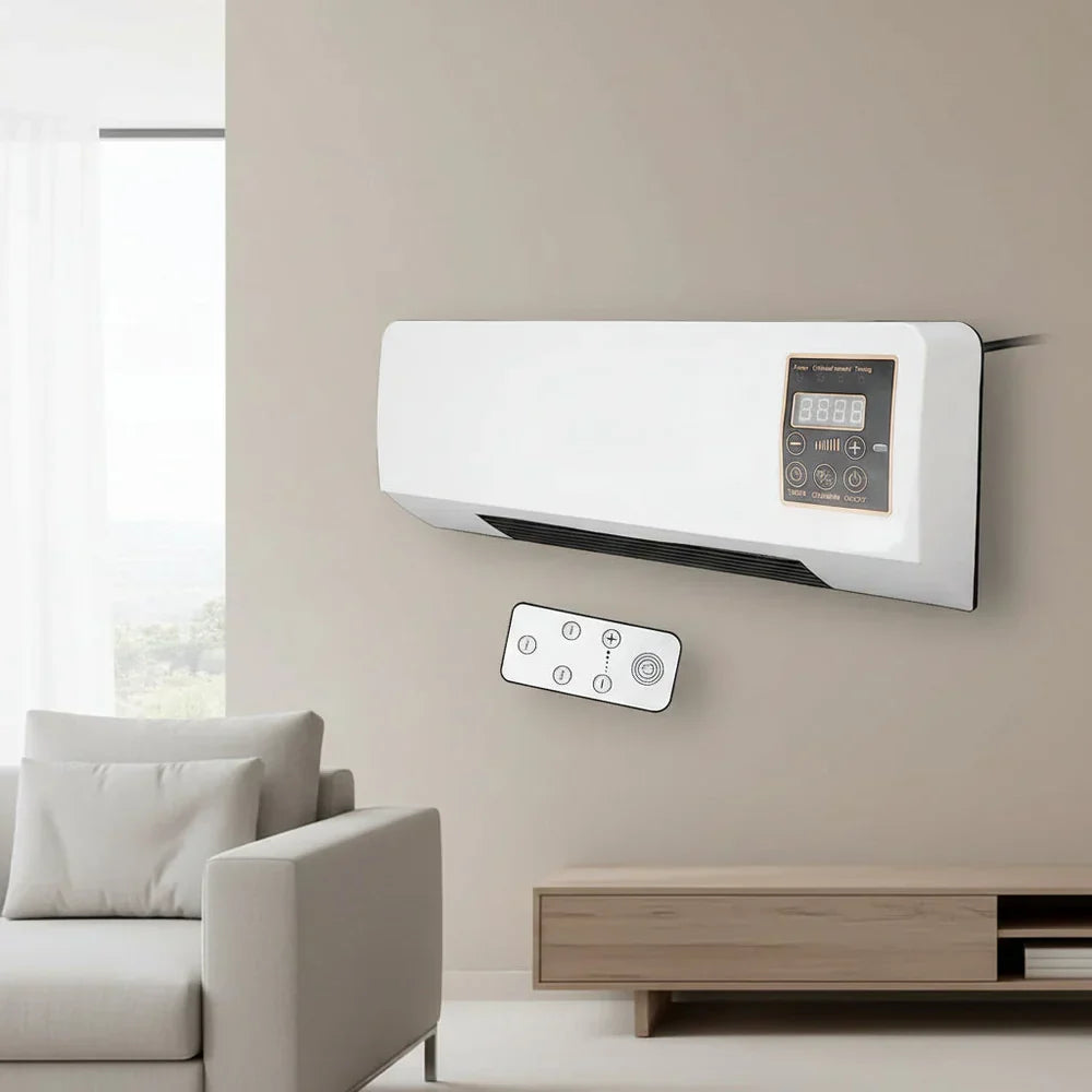 Portable Wall Air Conditioner 4-in-1 Cooling Heating Fan Dehumidifier LCD - Image 2