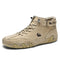 Chaussures montantes en cuir imperméables et respirantes