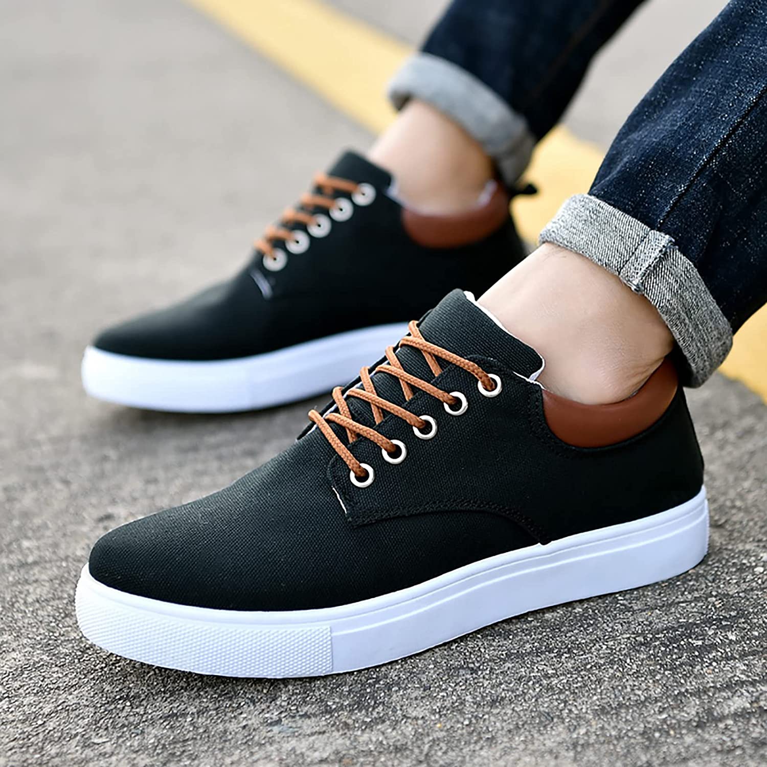 Men's Canvas Sneakers Casual Comfortable Shoes - Image 2