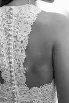 Women Halter Floor Length Bridal Jumpsuit Wide Leg Wedding - Image 3