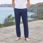 Men's Linen Pants Lightweight Relaxed Casual - Image 2