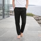 Men's Linen Pants Lightweight Relaxed Casual - Image 3
