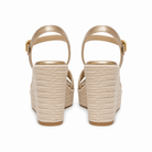 Women's Espadrille Wedge Sandals Platform Ankle Strap Cushioned - Image 8