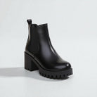 Women's Chunky Lug Sole Chelsea Boots
