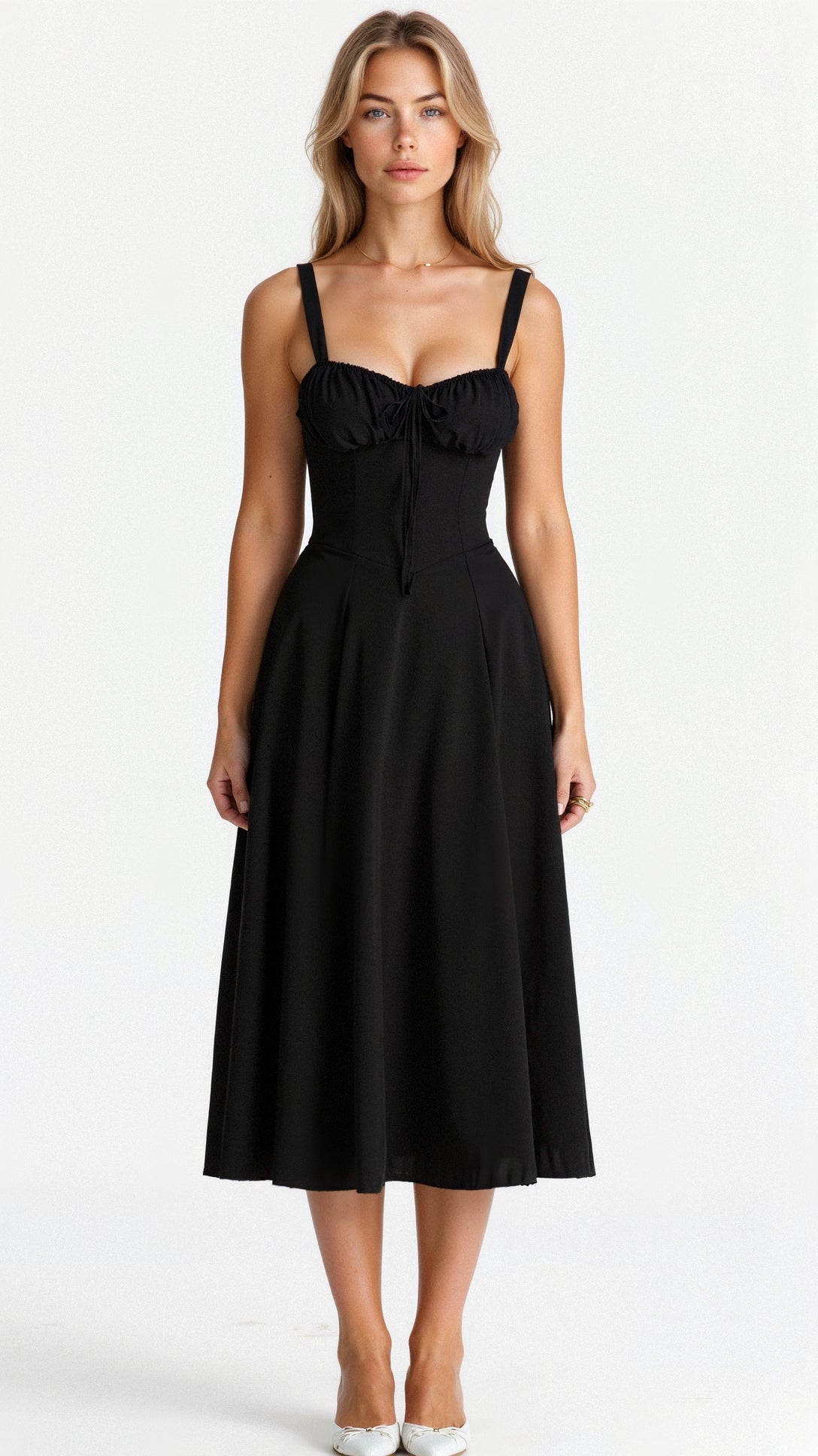 Cerene | Women’s Floral Midi Dress - Image 3