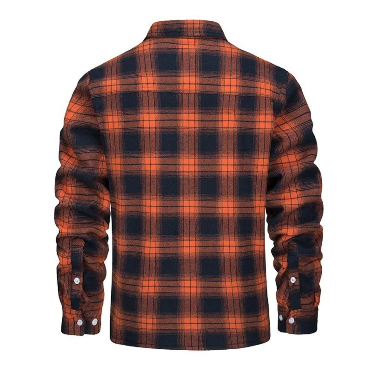Heren Vest met Ruitpatroon en Fleece Voering - Image 2