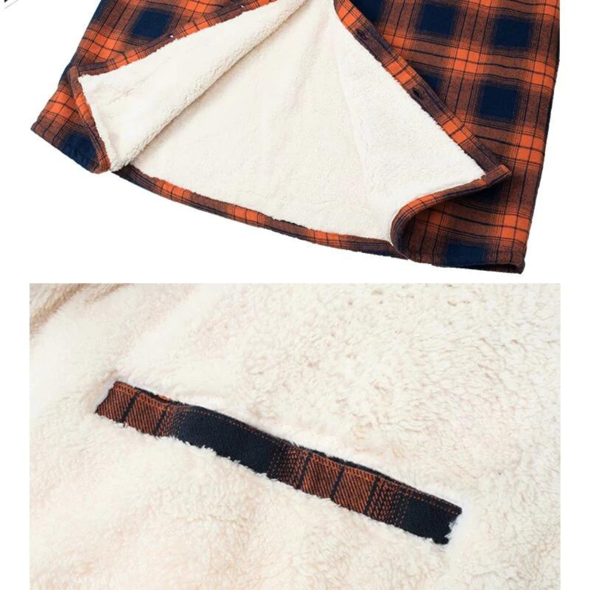 Heren Vest met Ruitpatroon en Fleece Voering - Image 4