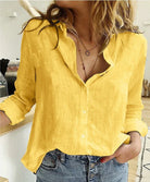 Women Plus Size Loose Fit Casual Summer Blouse Bird Print - Image 2