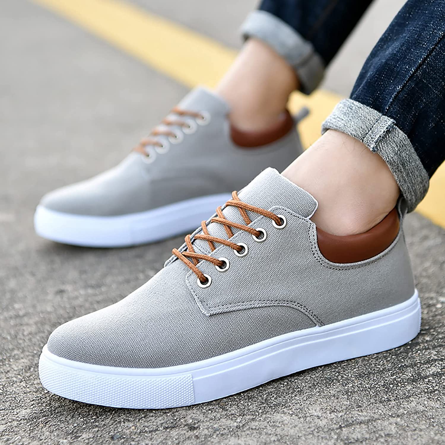 Men's Canvas Sneakers Casual Comfortable Shoes - Image 8