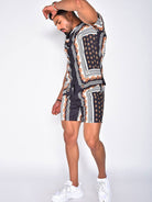 Men's Hawaiian Shirt and Shorts Set Tropical Two Piece Summer - Image 7