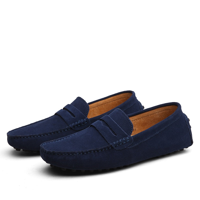 Men's Italian Suede Casual Loafers - Image 10
