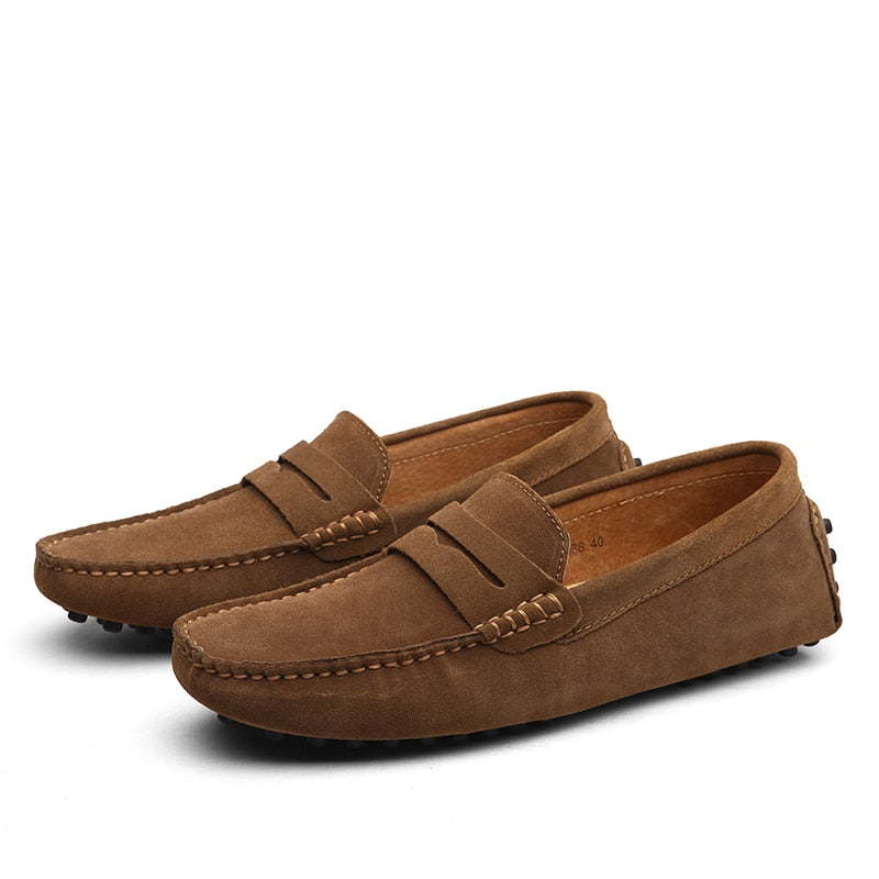 Men's Italian Suede Casual Loafers - Image 7