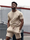 Men's Two Piece Matching Short Set