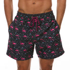 Men's Quick Dry Patterned Swim Trunks - Image 7