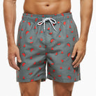 Men's Quick Dry Patterned Swim Trunks - Image 6