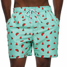 Men's Quick Dry Patterned Swim Trunks - Image 14