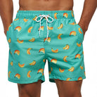 Men's Quick Dry Patterned Swim Trunks - Image 13
