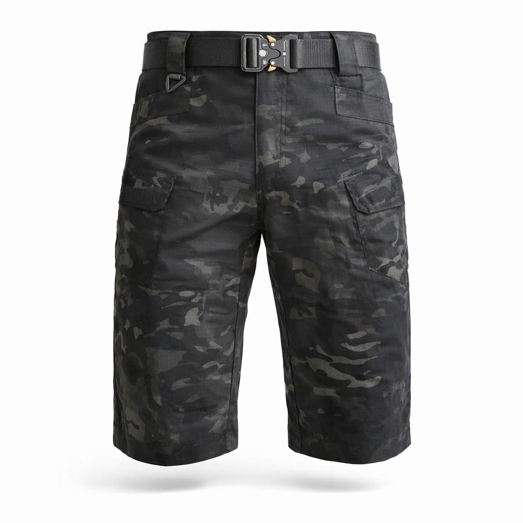 Men's Multi-Pocket Cargo Shorts Outdoor Utility - Image 6