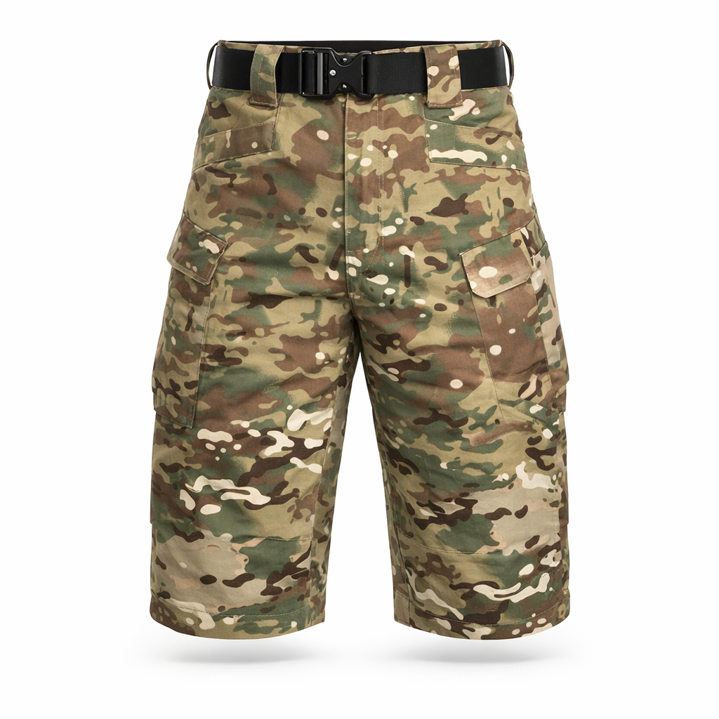 Men's Multi-Pocket Cargo Shorts Outdoor Utility - Image 10