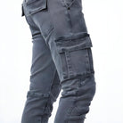 Men's Stretch Denim Cargo Pants - Image 3