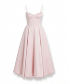 Women Sleeveless Fit and Flare Midi Dress - Image 11