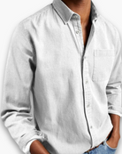 Men's Classic Versatile Button-Down Casual Shirt - Image 9