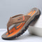 Men Leather Flip-Flops