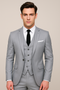Men Three-Piece Slim Fit Suit