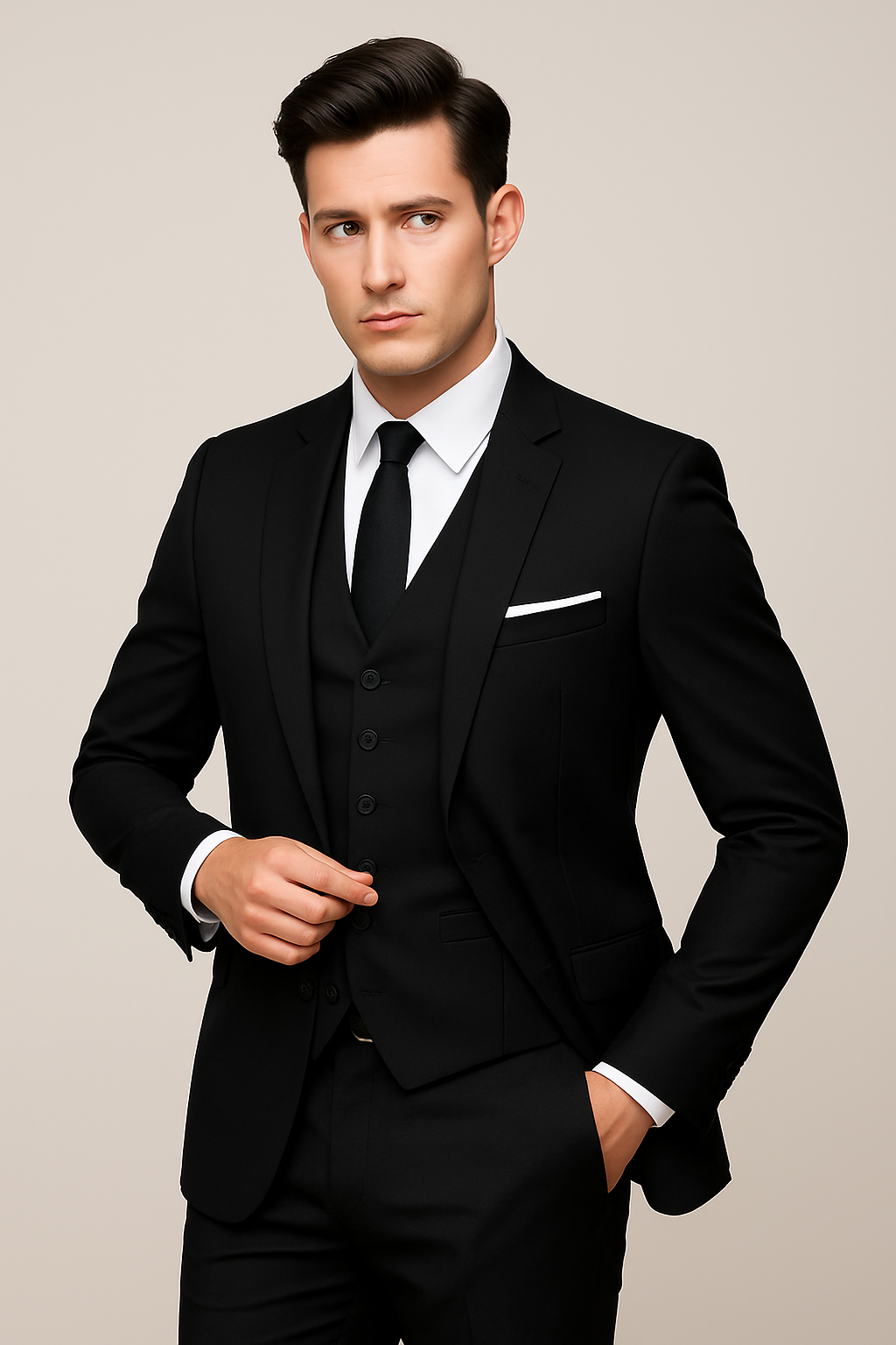 Sebastian | Men’s Three-Piece Suit - Image 2
