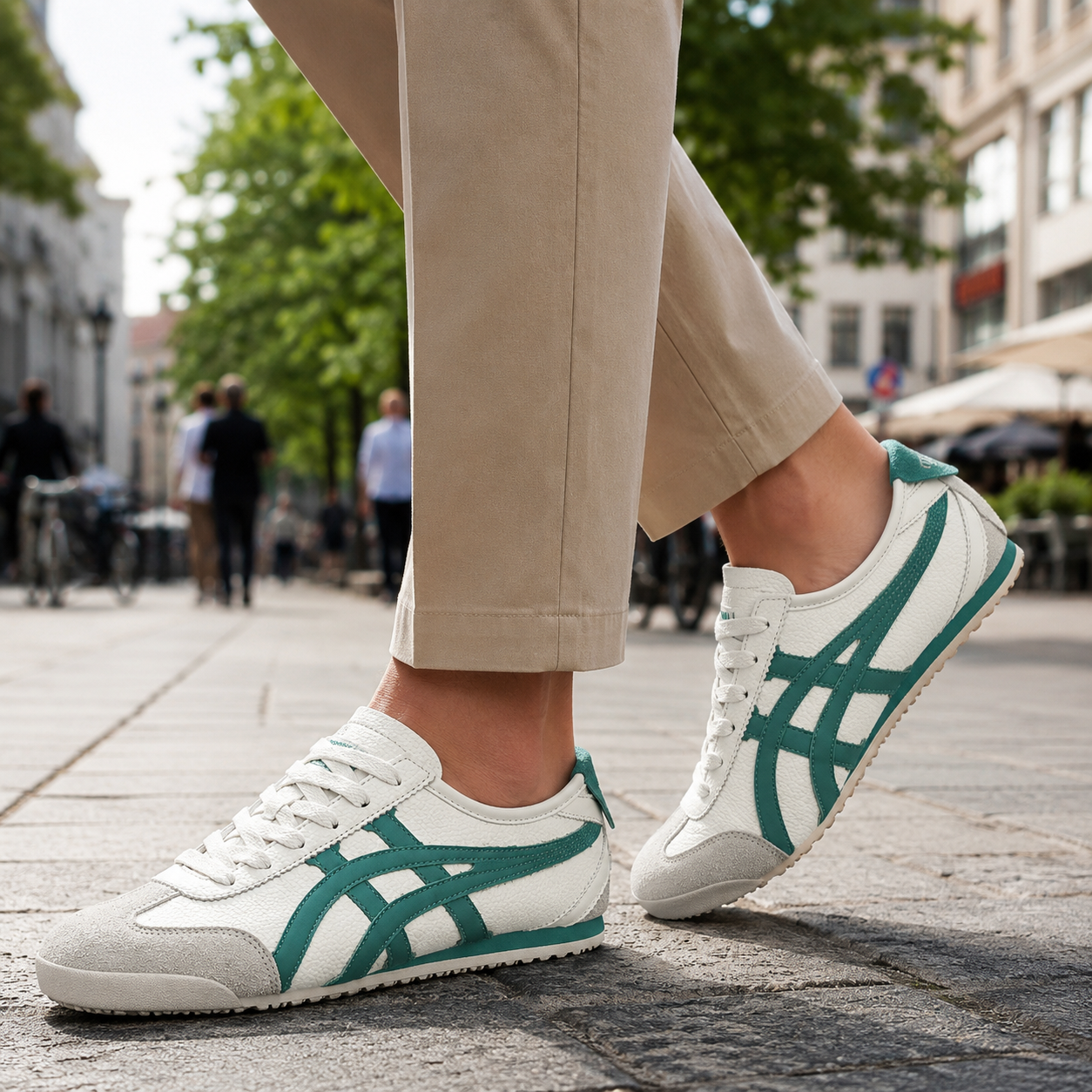 Men's Geometric Retro Sneakers Colorful Pattern Casual - Image 2