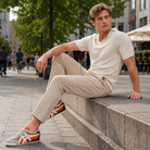 Men's Geometric Retro Sneakers Colorful Pattern Casual - Image 5
