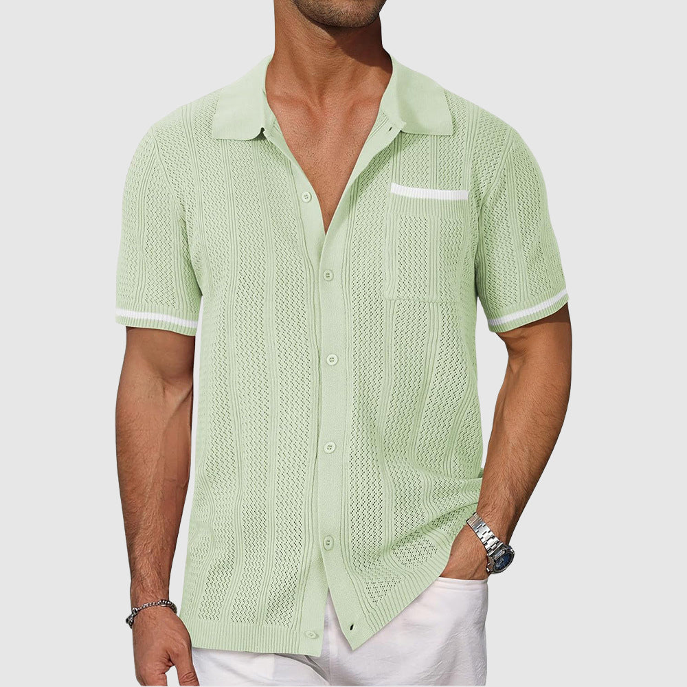 Men's Linen Blend No-Iron Summer Shirt - Image 5
