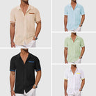 Men's Linen Blend No-Iron Summer Shirt - Image 6