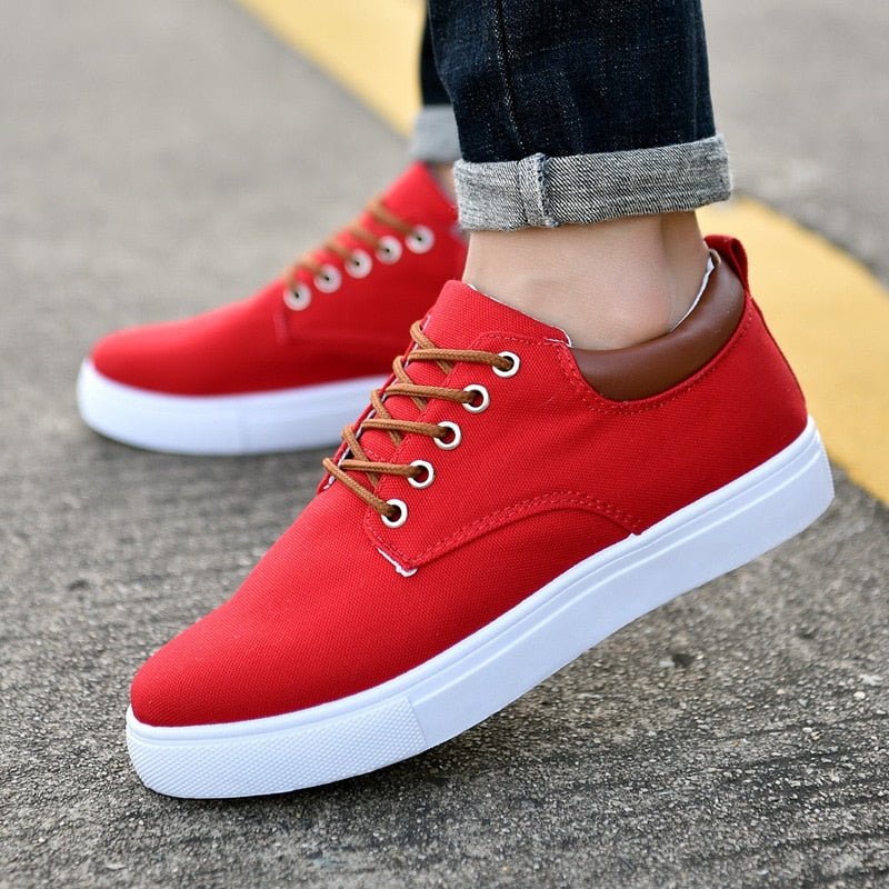 Men's Canvas Sneakers Casual Comfortable Shoes - Image 20