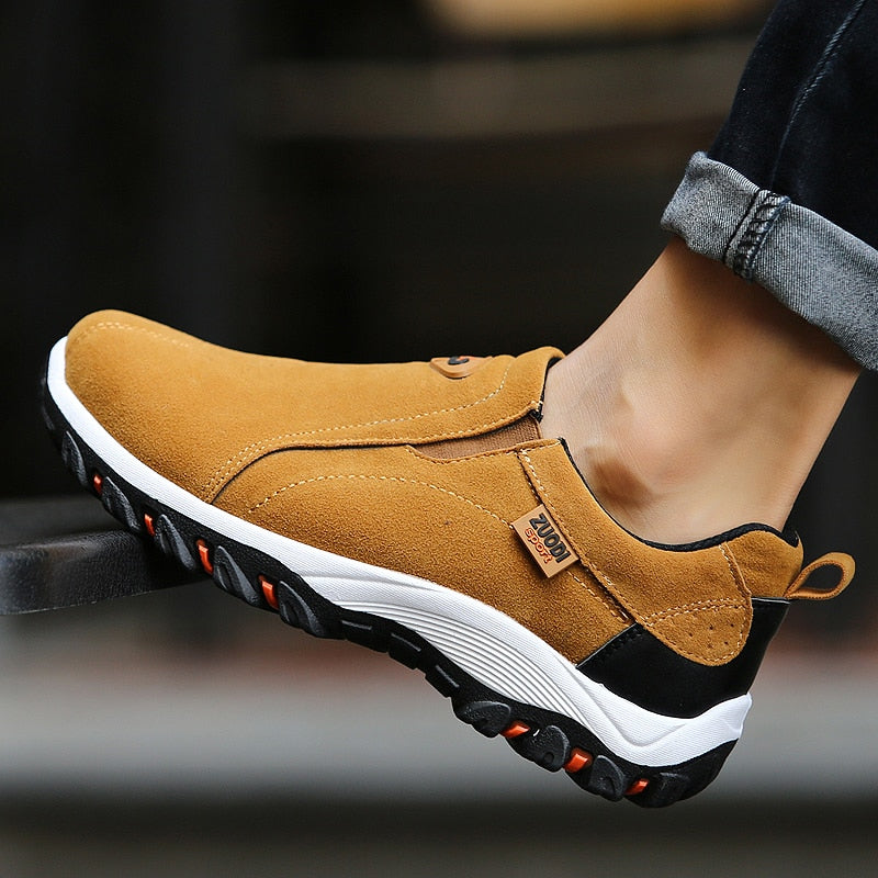 Men's Slip-On Hiking Walking Shoes Outdoor Trail - Image 2