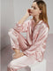 Women's Mulberry Silk Pajama Set Luxury Sleepwear
