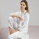 Women's Mulberry Silk Pajama Set Luxury Sleepwear - Image 5