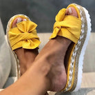 Women Bow Flat Sandals - Image 10