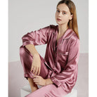Women's Mulberry Silk Pajama Set Luxury Sleepwear - Image 3