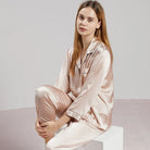 Women's Mulberry Silk Pajama Set Luxury Sleepwear - Image 10